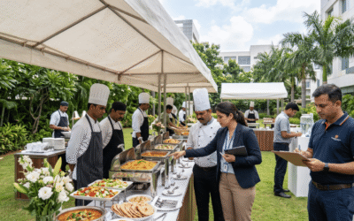 Outdoor Catering in Bangalore: What Companies and Event Planners Should Check Before Booking